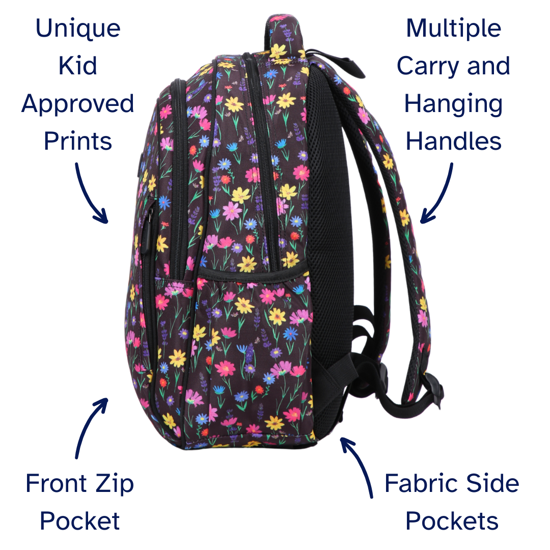 high-quality fabric waterproof midsize kids backpack
