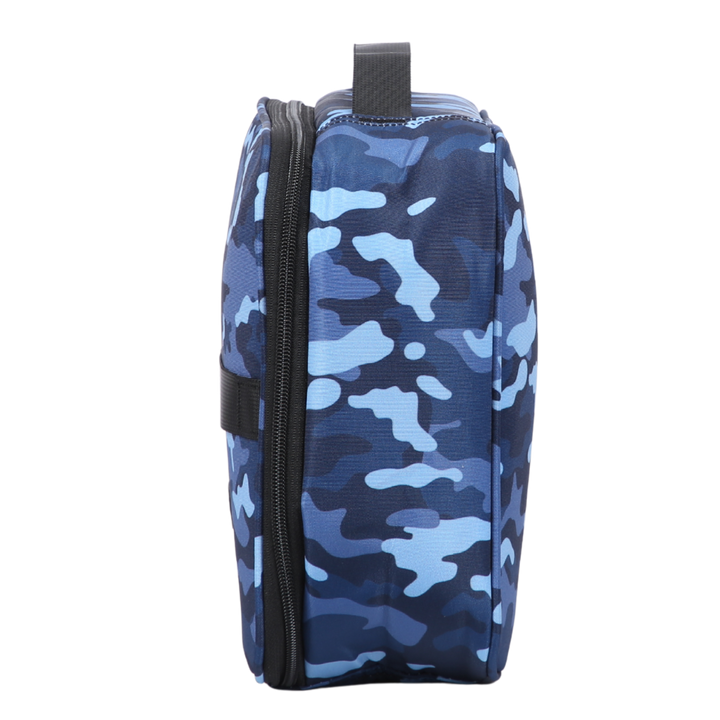 Insulated Lunch Bag Blue Camouflage