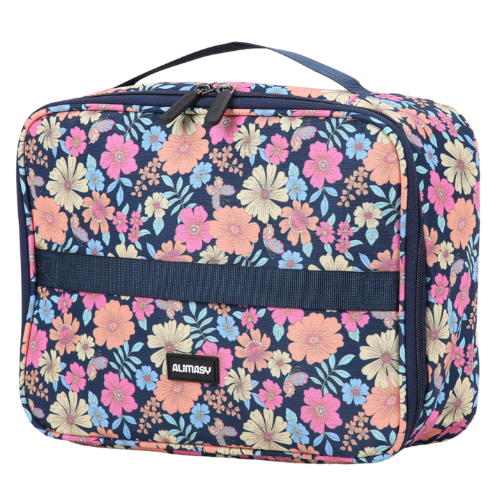 Insulated Lunch Bag Boho Flowers & Butterflies:PRE ORDER & SAVE: SHIPPING APPROX.25TH NOV
