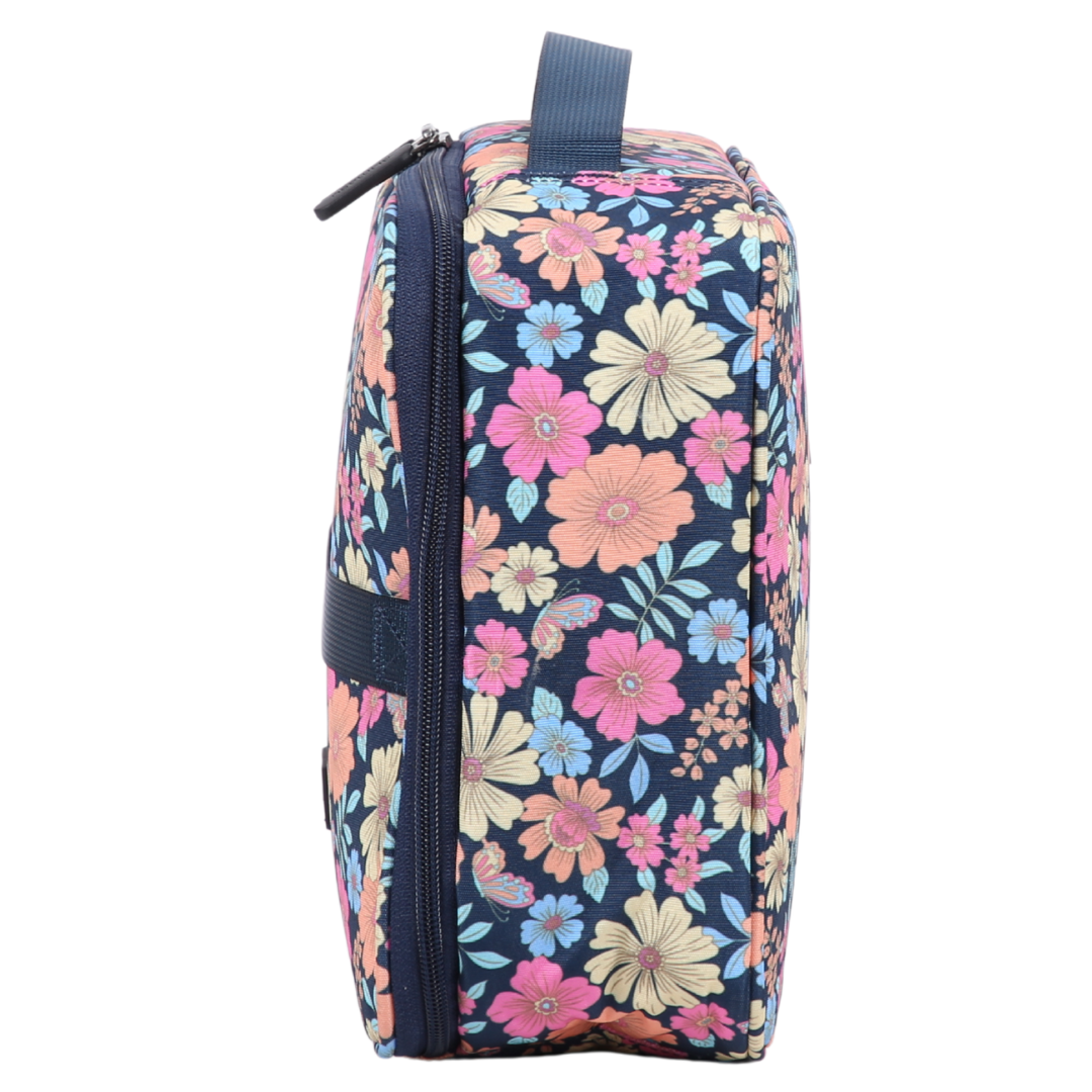 Insulated Lunch Bag Boho Flowers & Butterflies:PRE ORDER & SAVE: SHIPPING APPROX.25TH NOV