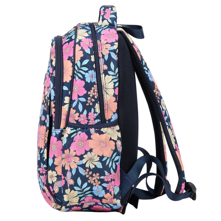 Boho Flowers & Butterflies Midsize Kids Backpack:PRE ORDER & SAVE: SHIPPING APPROX.25TH NOV