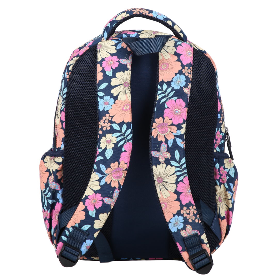 Boho Flowers & Butterflies Midsize Kids Backpack:PRE ORDER & SAVE: SHIPPING APPROX.25TH NOV