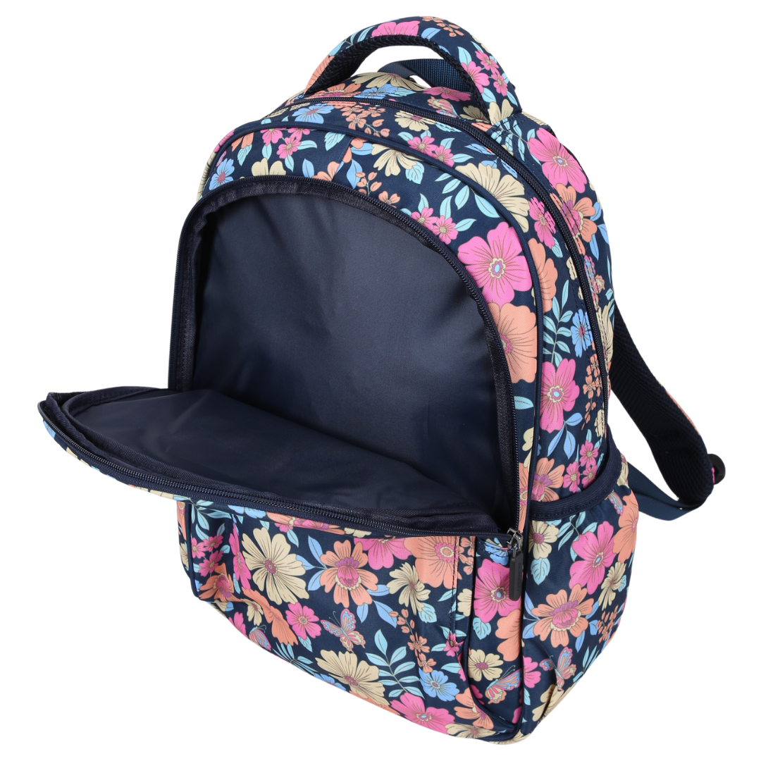 Boho Flowers & Butterflies Midsize Kids Backpack:PRE ORDER & SAVE: SHIPPING APPROX.25TH NOV