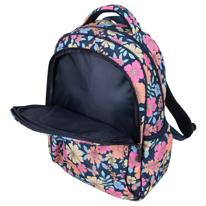 Boho Flowers & Butterflies Midsize Kids Backpack:PRE ORDER & SAVE: SHIPPING APPROX.25TH NOV