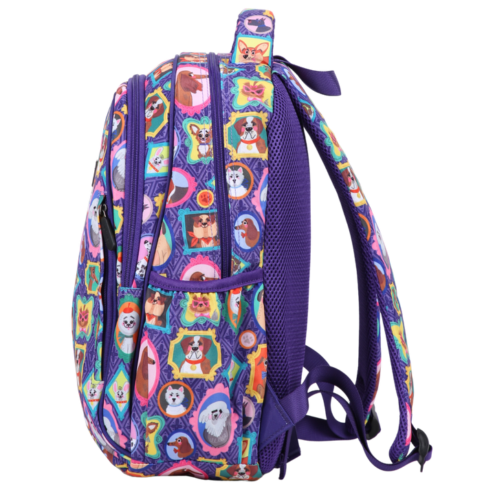 Dog Portraits Midsize Kids Backpack:PRE ORDER & SAVE: SHIPPING APPROX.25TH NOV