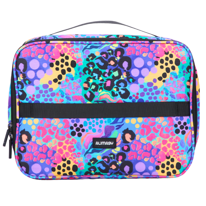 Insulated Lunch Bag Electric Leopard