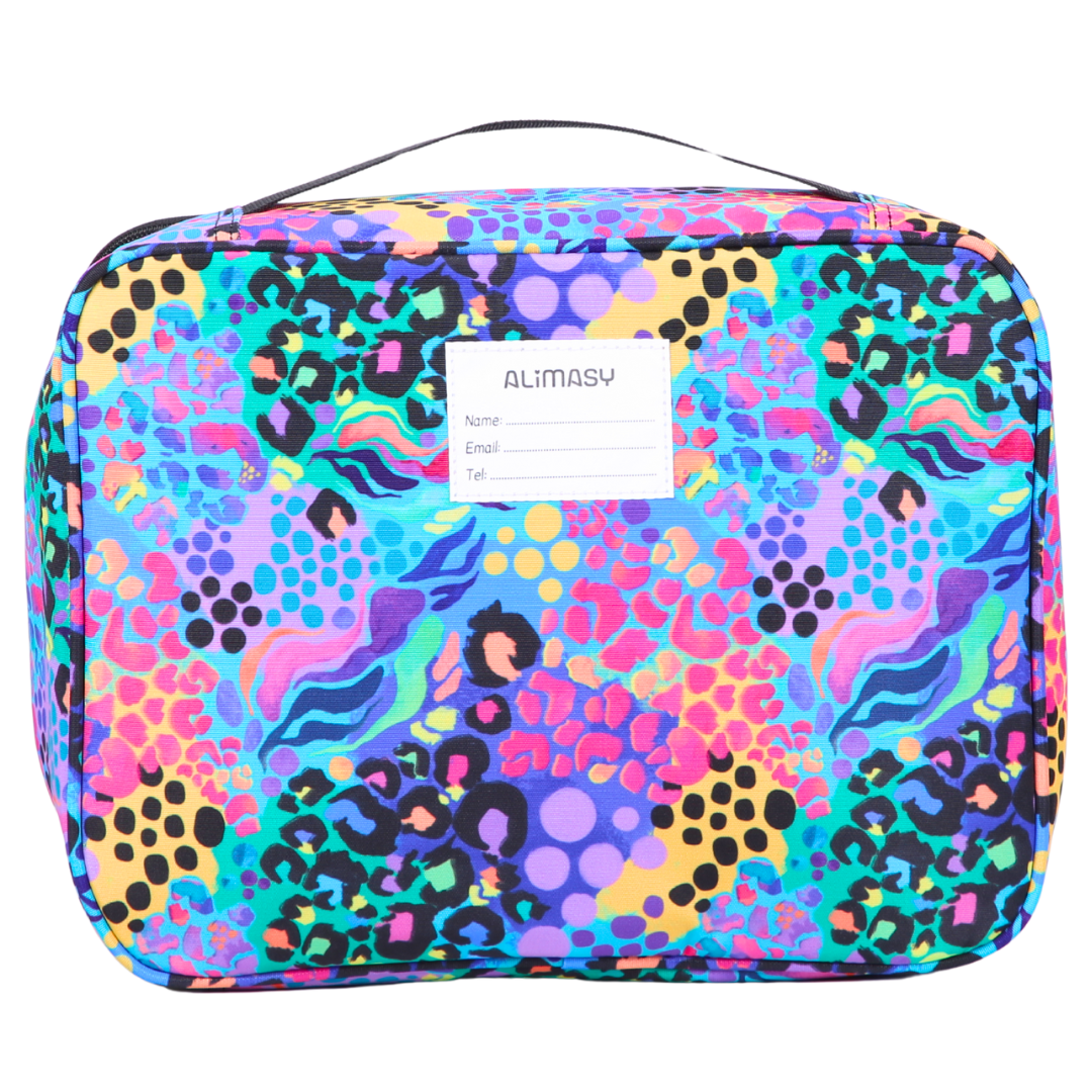 Insulated Lunch Bag Electric Leopard