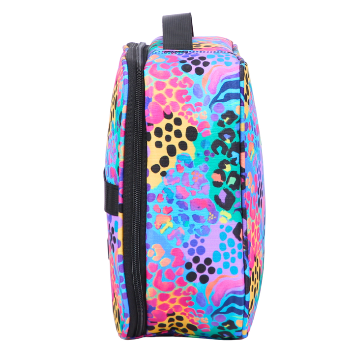 Insulated Lunch Bag Electric Leopard