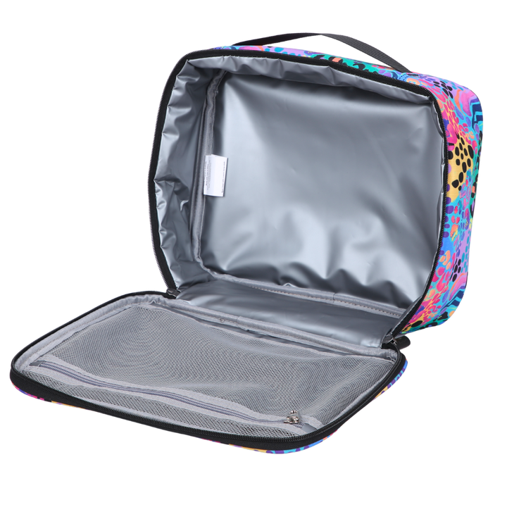 Insulated Lunch Bag Electric Leopard