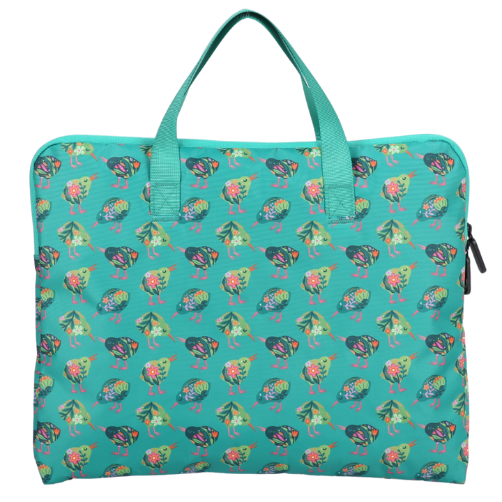 Evergreen Kiwi Library Bag:PRE ORDER & SAVE: SHIPPING APPROX.25TH NOV