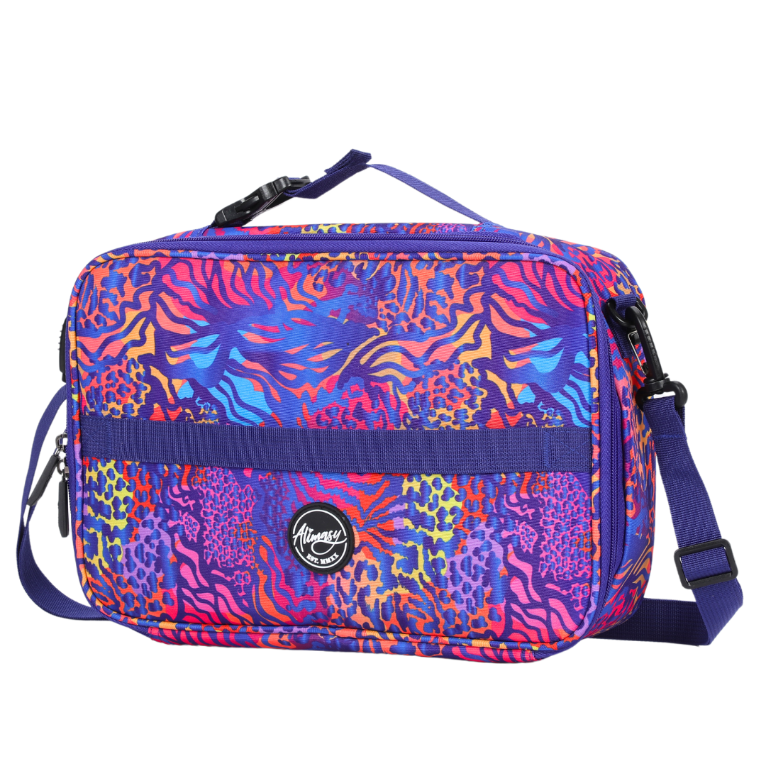 Large Insulated Lunch Bag Animal Print