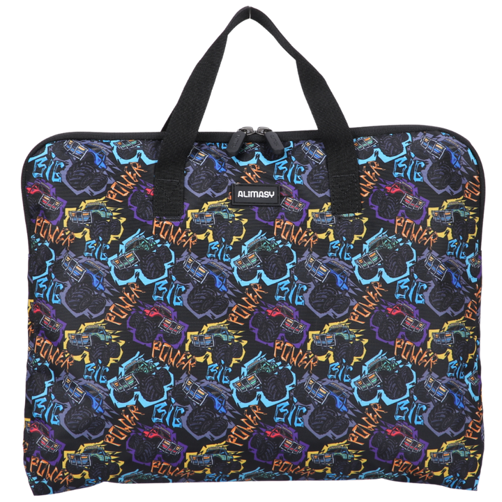 Monster Truck Library Bag