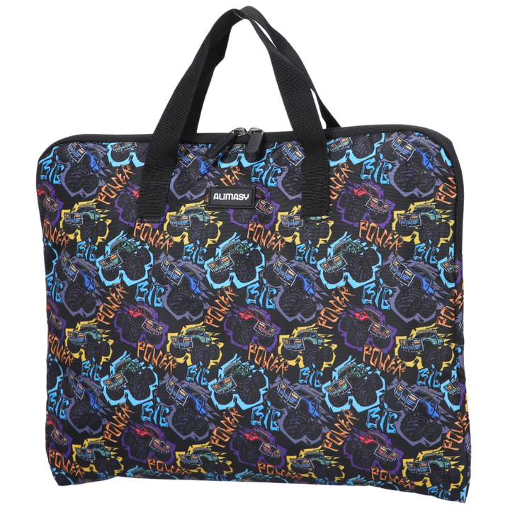 Monster Truck Library Bag