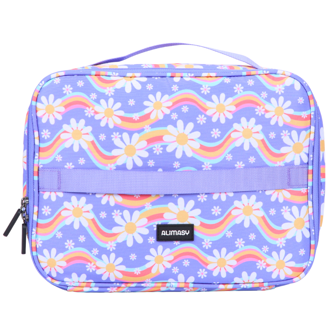 Insulated Lunch Bag Rainbow Daisy