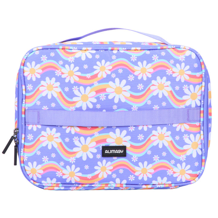 Insulated Lunch Bag Rainbow Daisy