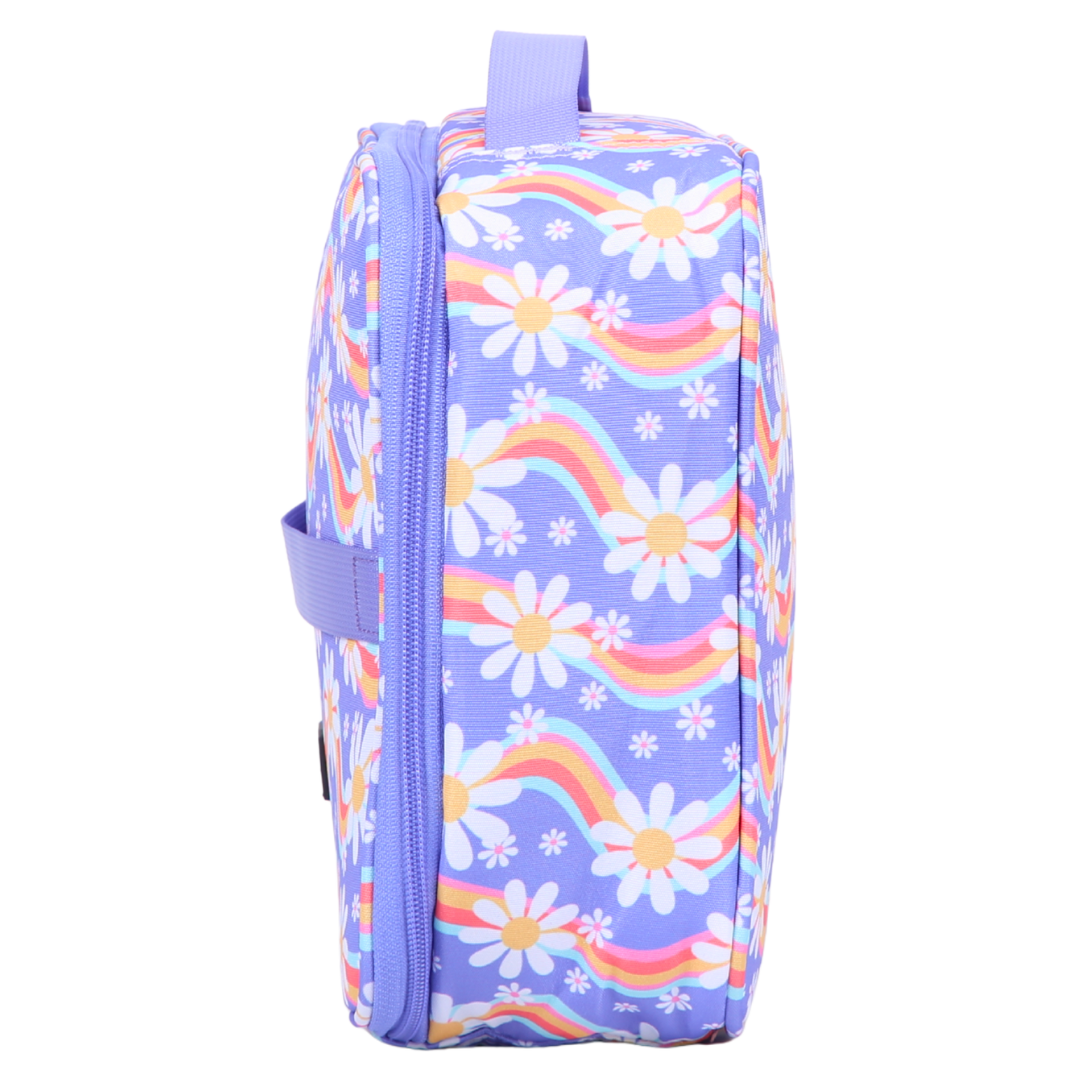 Insulated Lunch Bag Rainbow Daisy