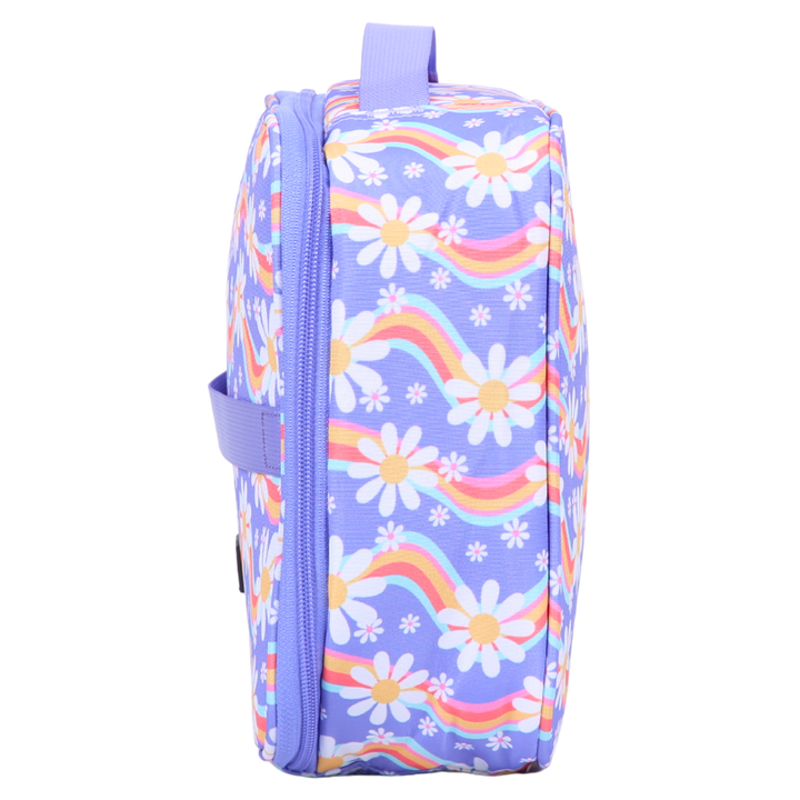Insulated Lunch Bag Rainbow Daisy