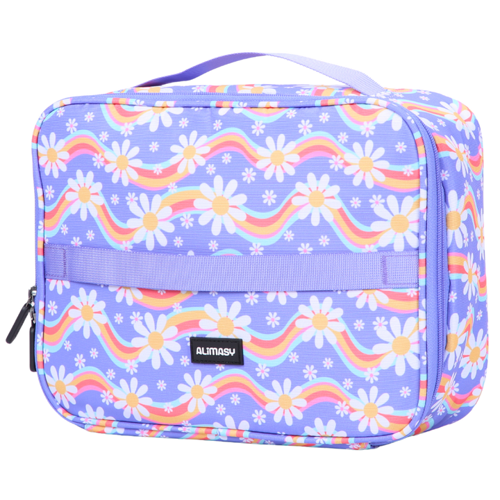 Insulated Lunch Bag Rainbow Daisy