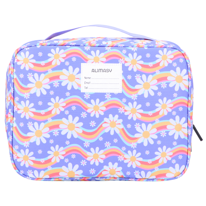 Insulated Lunch Bag Rainbow Daisy