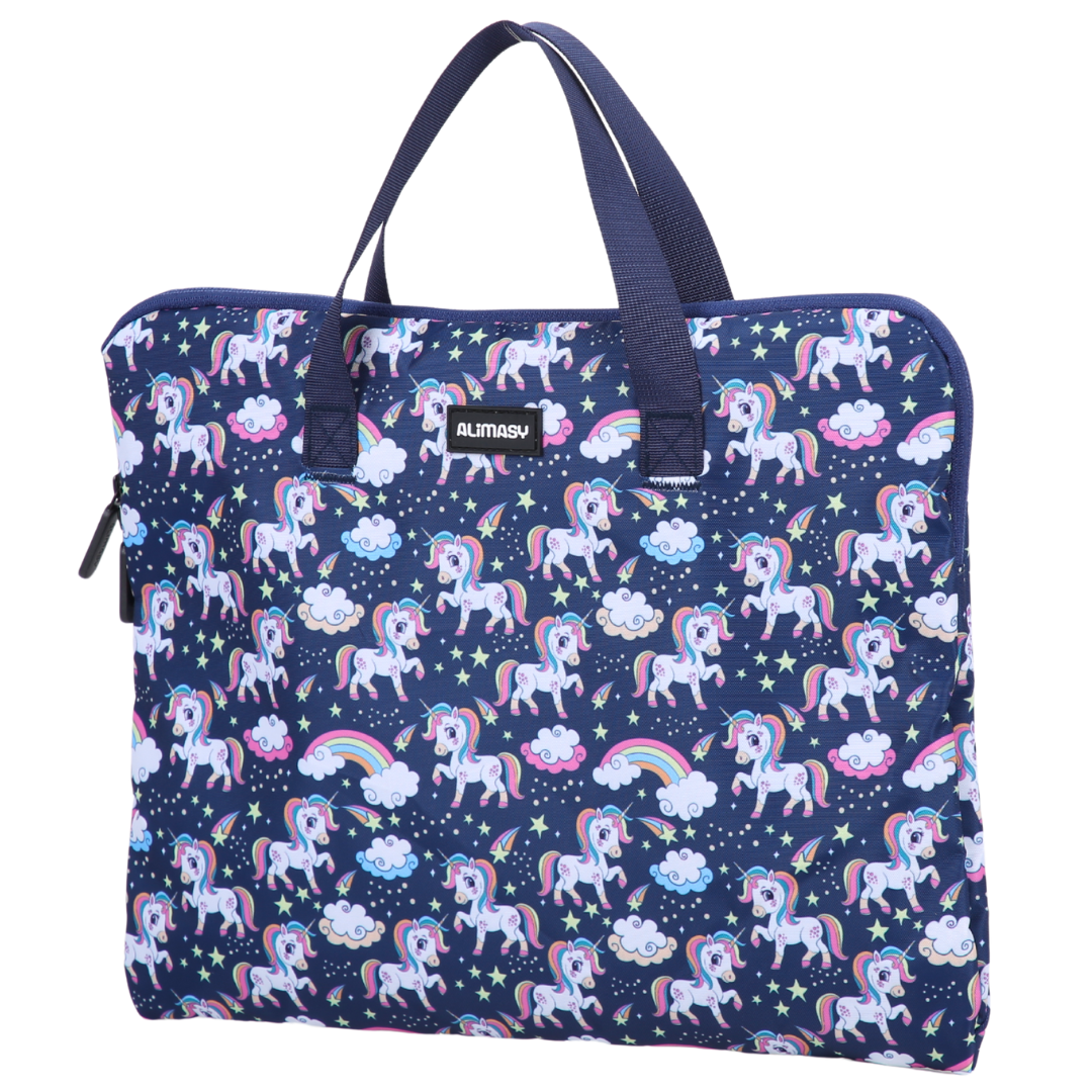 Rainbow Unicorn Library Bag:PRE ORDER & SAVE: SHIPPING APPROX.25TH NOV