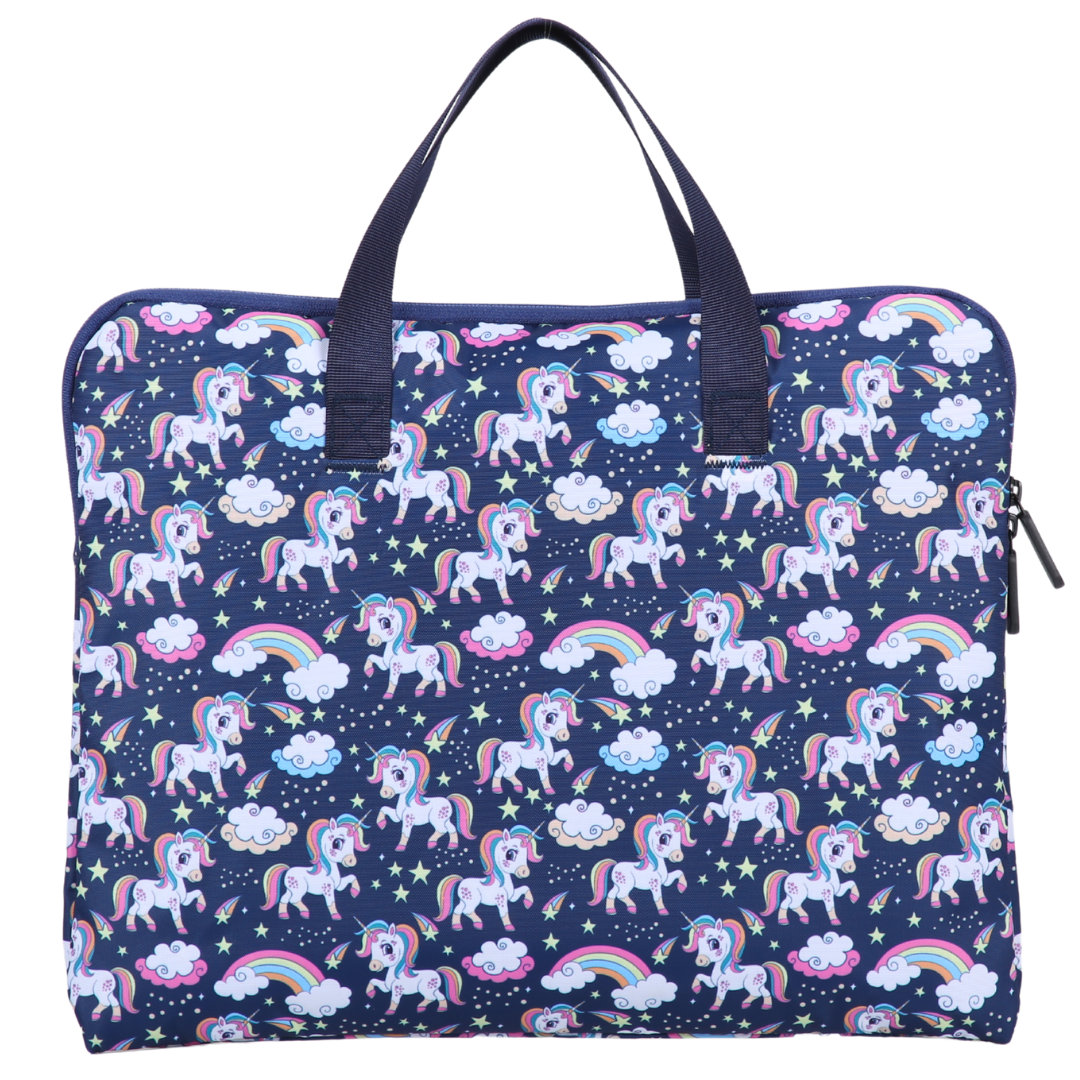 Rainbow Unicorn Library Bag:PRE ORDER & SAVE: SHIPPING APPROX.25TH NOV