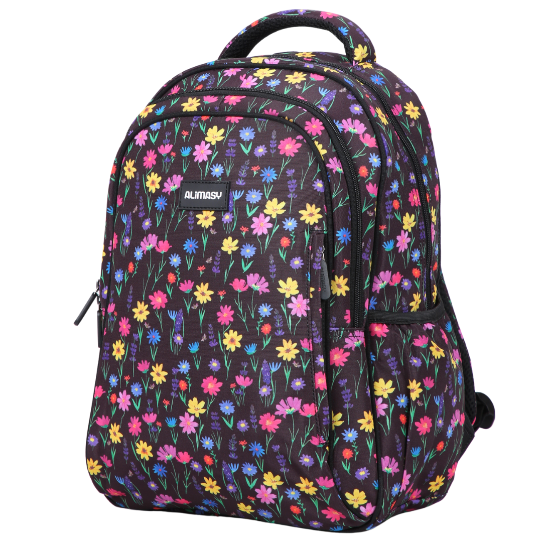 easy-clean waterproof interior lining, durable kids school bag