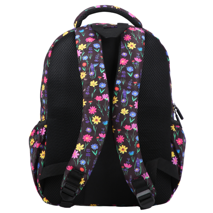 ergonomic padded straps and back, comfortable waterproof kids school bag