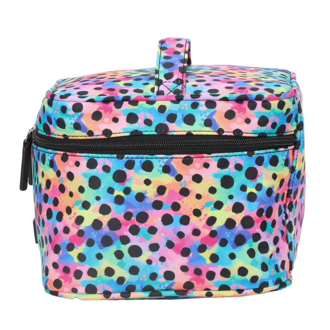 Vanity Case Rainbow Cheetah