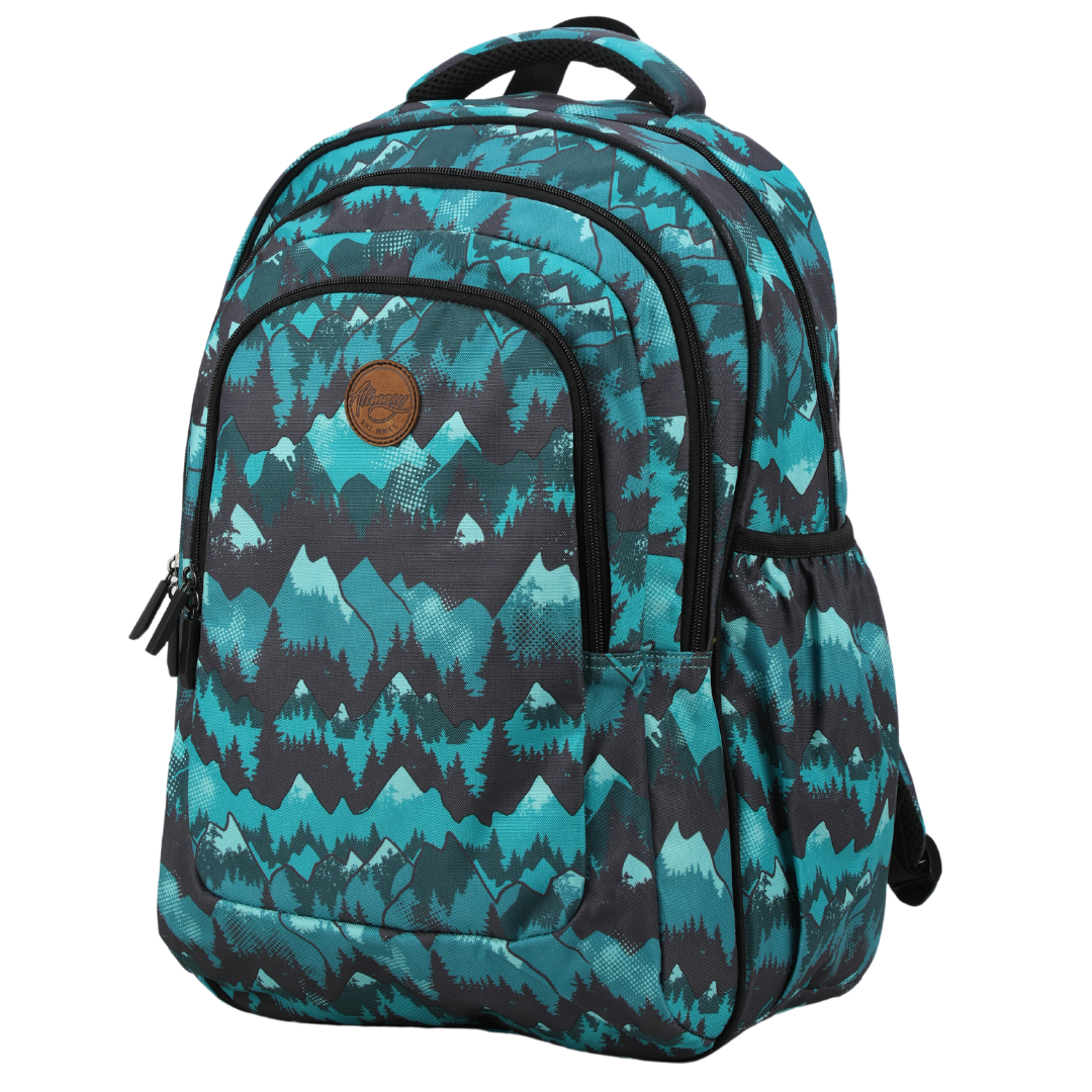 Camo Mountain Large Kids Backpack Waterproof School bag Alimasy