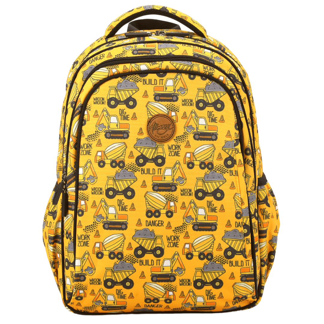 Yellow backpack kids sale