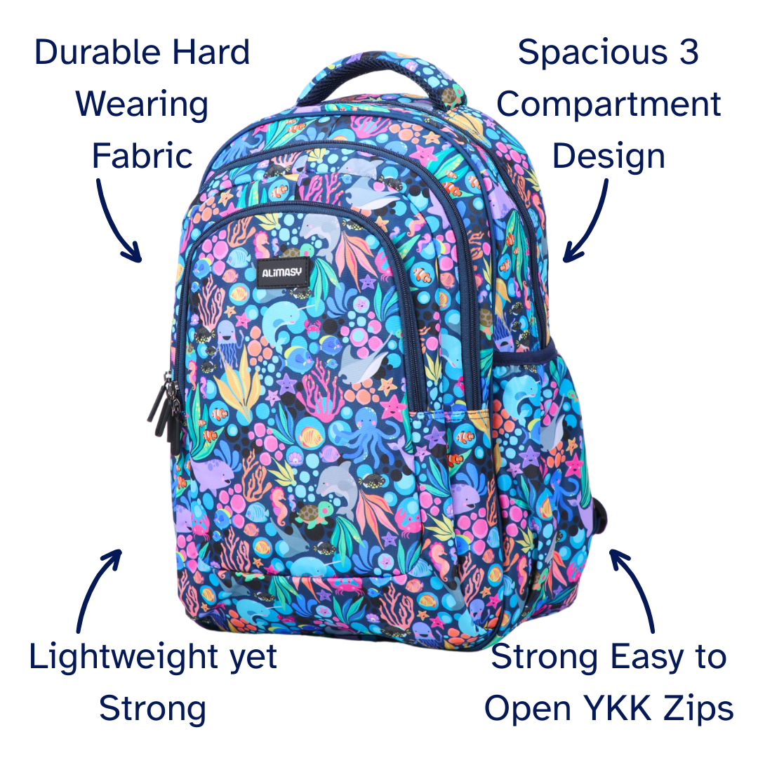 Sealife Large School Backpack