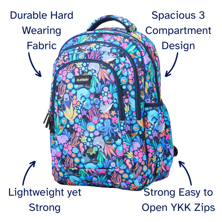 Sealife Large School Backpack