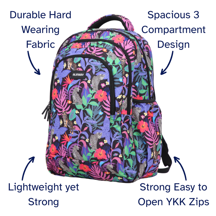 Tropical Chaos Large School Backpack