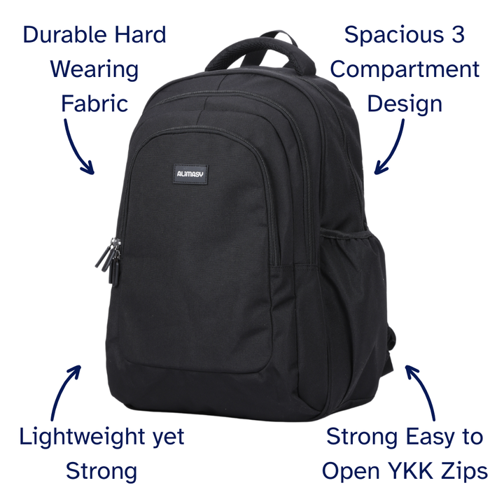 Black Large Backpack