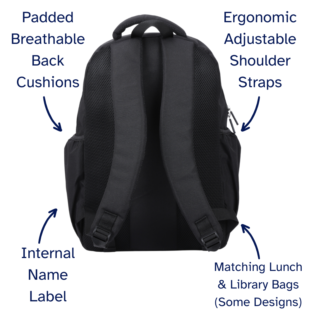 Black Large Backpack