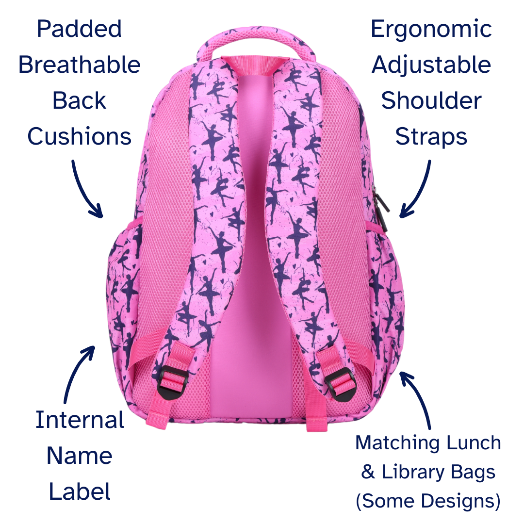 Ballet Dance Large School Backpack