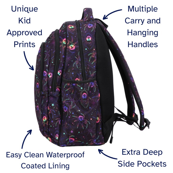 Spiders Large School Backpack
