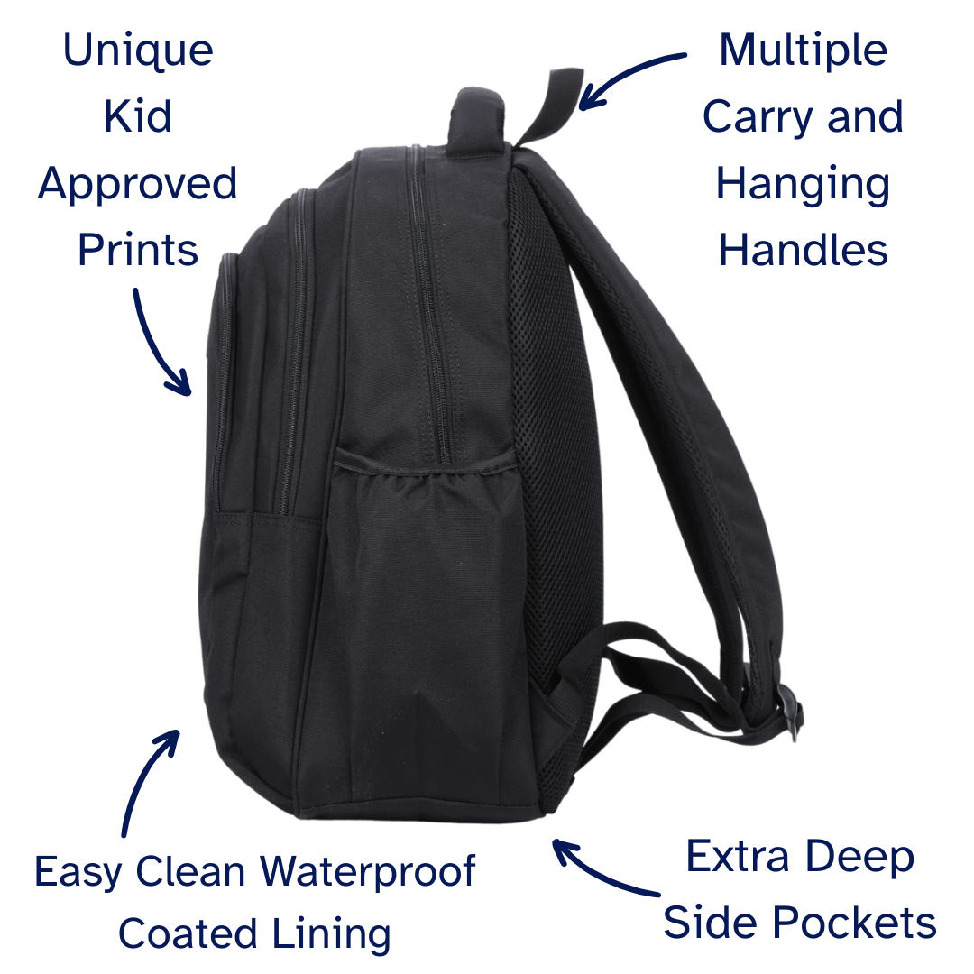 Black Large Backpack