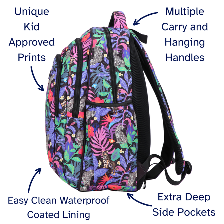 Tropical Chaos Large School Backpack