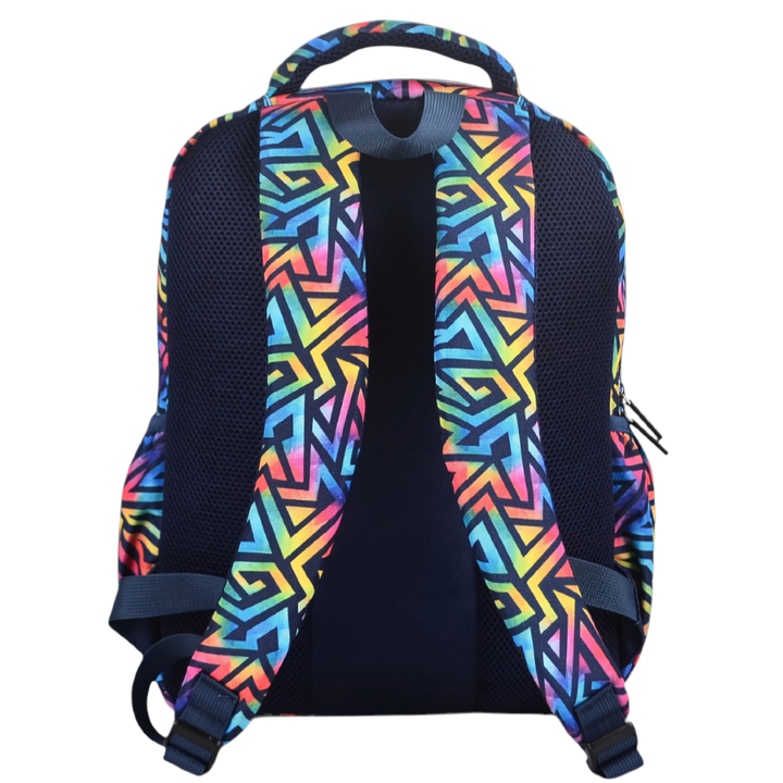 Midsize Kids Backpack 900D Abstract Geometric