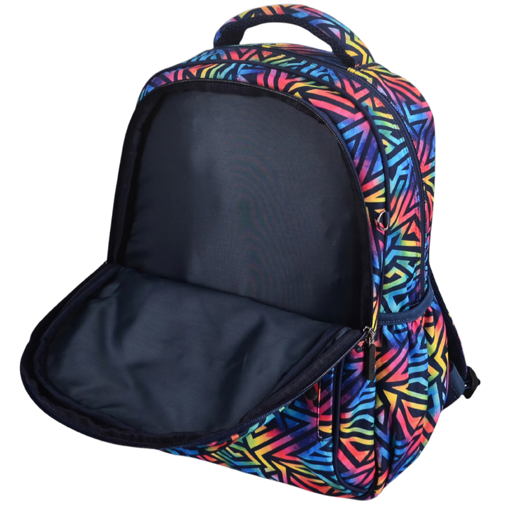 Midsize Kids Backpack 900D Abstract Geometric