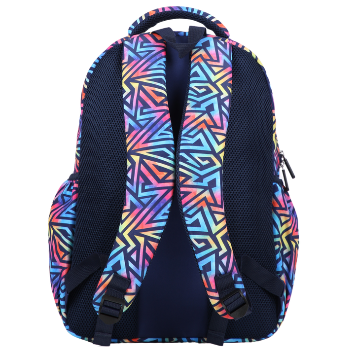 Abstract Geometric Large School Backpack
