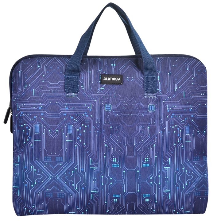 Library Bag 600D Blue Ai Circuit