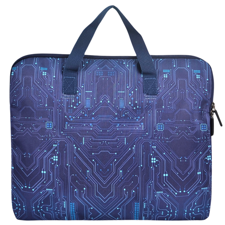 Library Bag 600D Blue Ai Circuit
