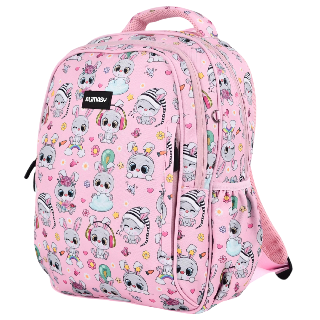 Midsize Kids Backpack 900D Bunny Bliss
