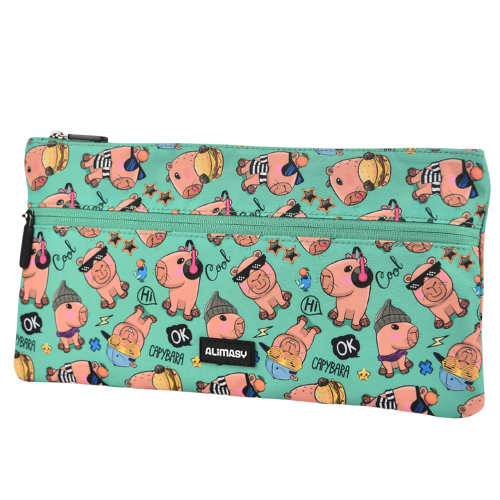 Large School Pencil Case Capybara