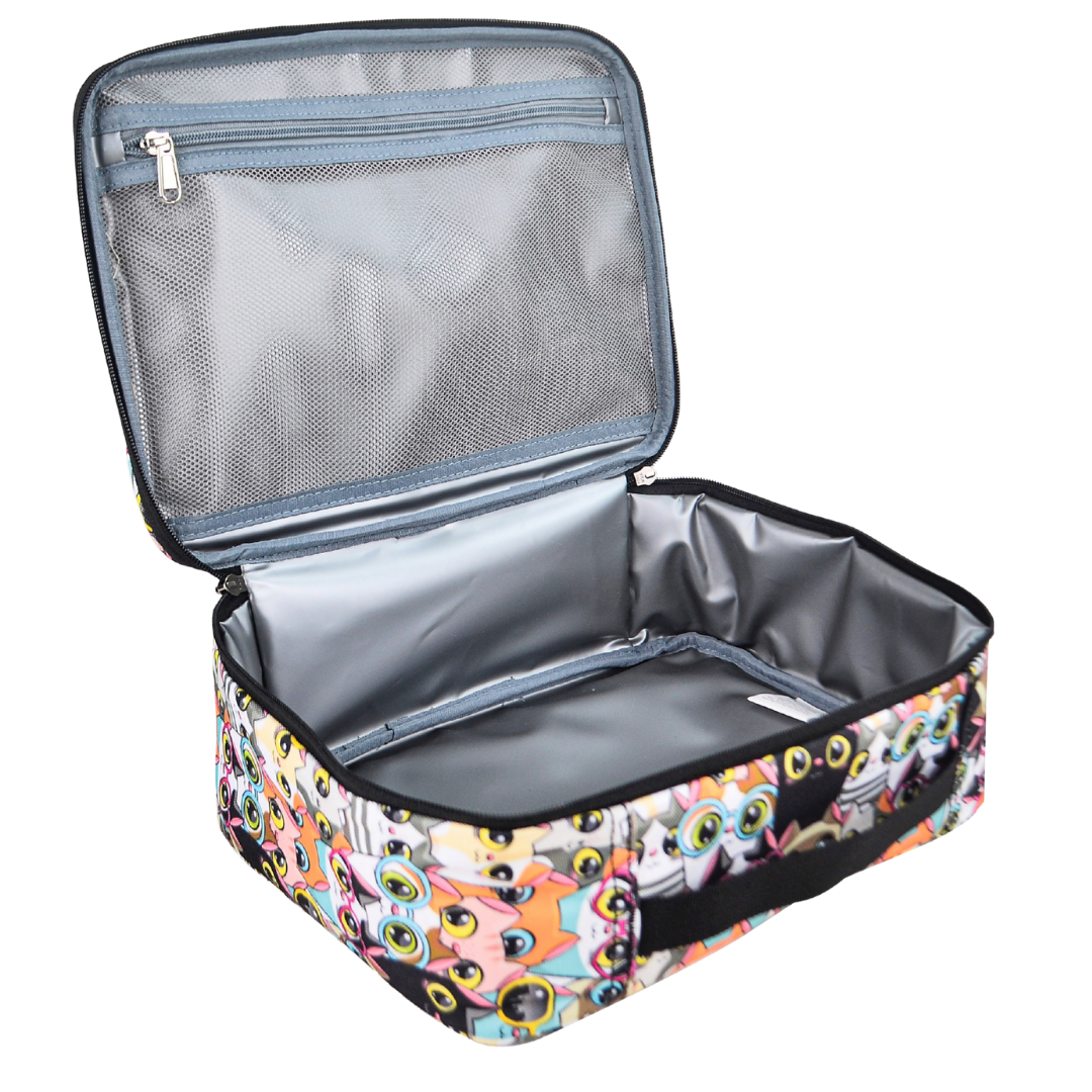 Insulated Lunch Bag 900D Cats