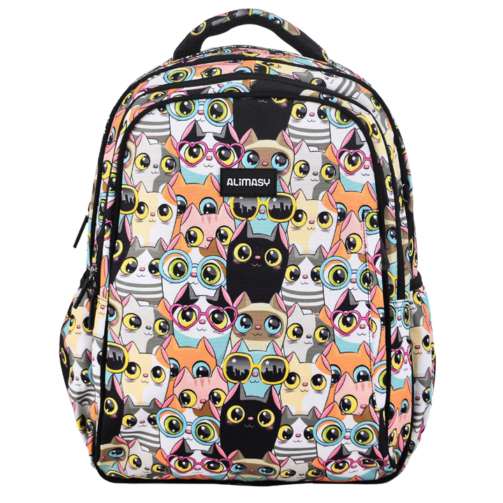 Midsize Kids Backpack 900D Cats