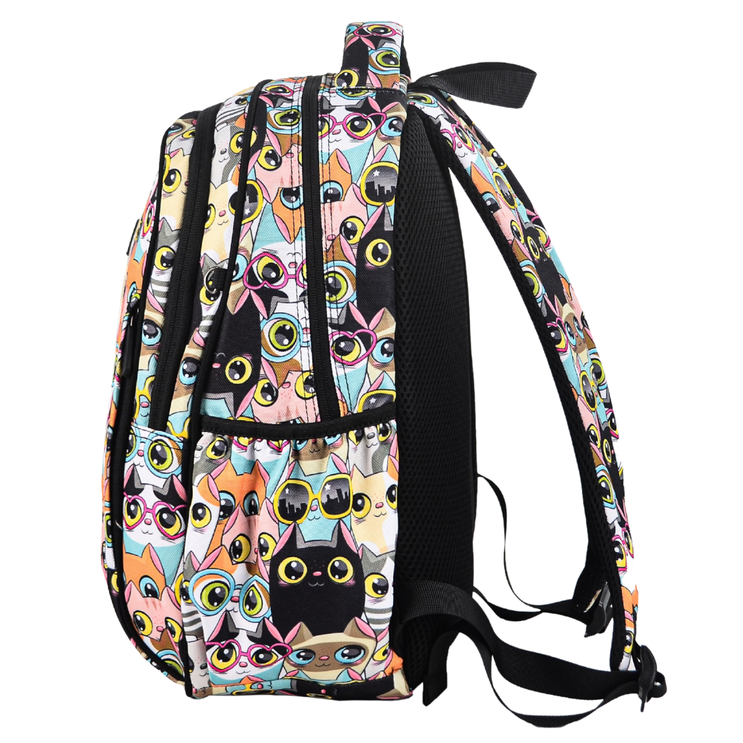 Midsize Kids Backpack 900D Cats