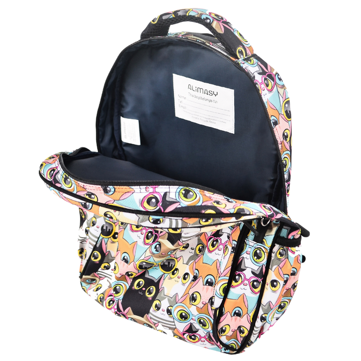 Midsize Kids Backpack 900D Cats